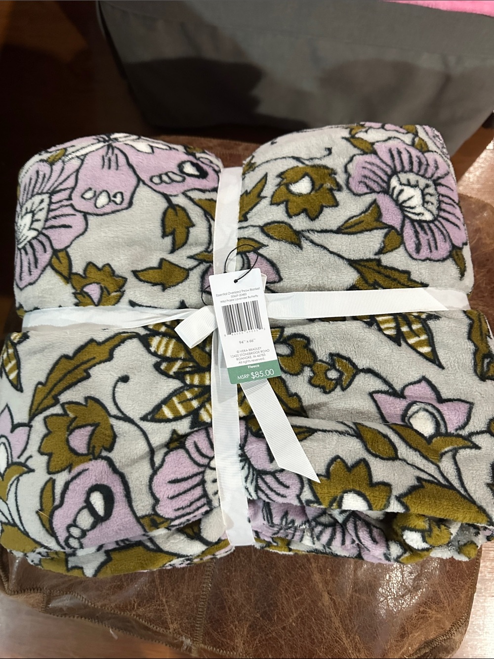 NWT Vera Bradley throw blanket
